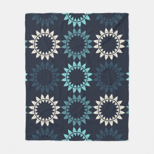 Kunst naadloos patroon. Folkmotief. geometrie Fleece Deken