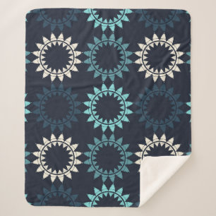 Kunst naadloos patroon. Folkmotief. geometrie Sherpa Deken