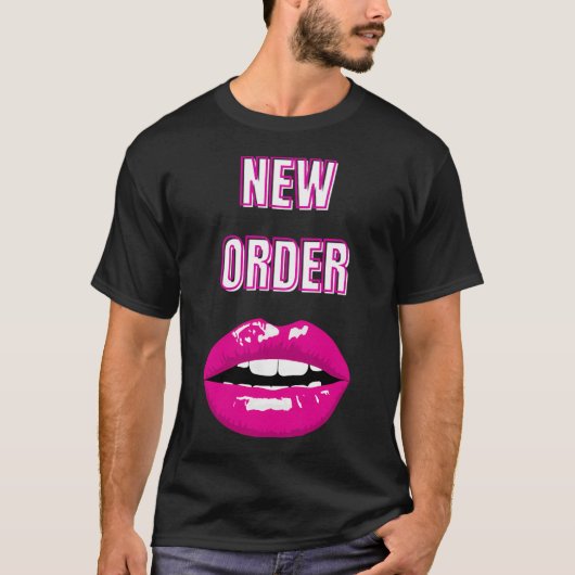 Kunst - new order t-shirt (Voorkant)