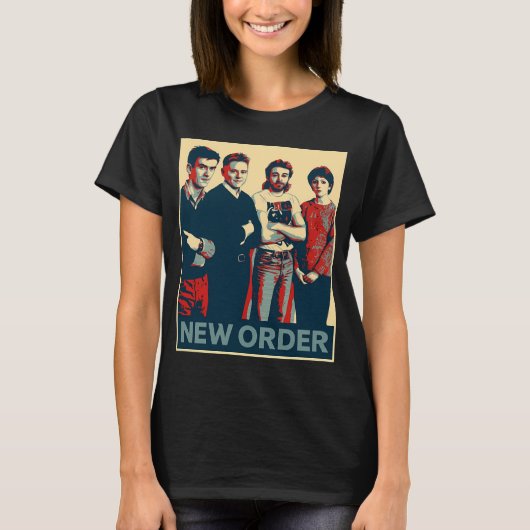 Kunst - new order t-shirt (Voorkant)