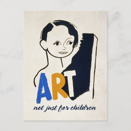 KUNST... niet alleen voor kinderen [ briefkaart ] (Voorkant)