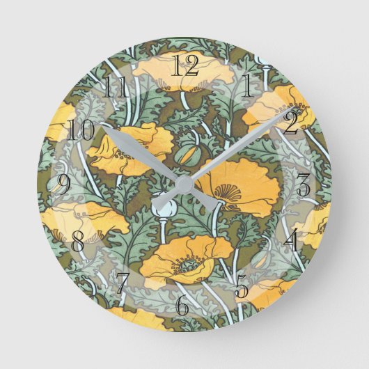   kunst Nieuw-Geel Poppie Ronde Klok (Voorkant)