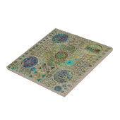 Kunst Nieuw keramisch tegels Tegeltje (Zijkant)