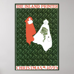  kunst Nieuw kerstfeest 1895 Poster