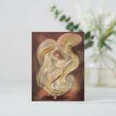 Kunst Nieuw, La Loie Fuller Modern Dancer Briefkaart (Staand voorkant)