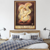  Kunst Nieuw, La Loie Fuller Modern Dancer Canvas Afdruk (Insitu (Slaapkamer))
