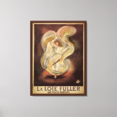  Kunst Nieuw, La Loie Fuller Modern Dancer Canvas Afdruk (Voorkant)