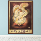  Kunst Nieuw, La Loie Fuller Modern Dancer Canvas Afdruk (Insitu (Houten vloer))