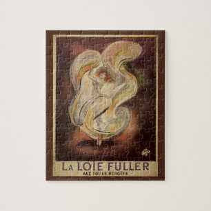 Kunst Nieuw, La Loie Fuller Modern Dancer Legpuzzel