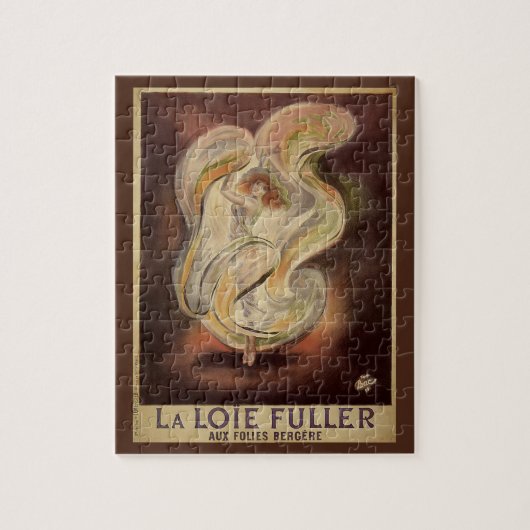  Kunst Nieuw, La Loie Fuller Modern Dancer Legpuzzel (Verticaal)