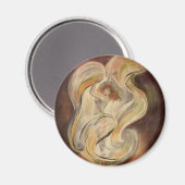  Kunst Nieuw, La Loie Fuller Modern Dancer Magneet (Voorkant / Achterkant)