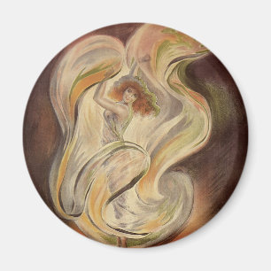  Kunst Nieuw, La Loie Fuller Modern Dancer Magneet