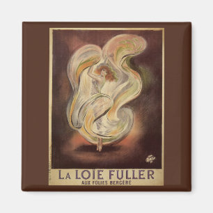  Kunst Nieuw, La Loie Fuller Modern Dancer Magneet