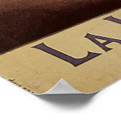  Kunst Nieuw, La Loie Fuller Modern Dancer Poster (Hoek)