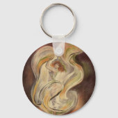  Kunst Nieuw, La Loie Fuller Modern Dancer Sleutelhanger (Achterkant)