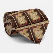  Kunst Nieuw, La Loie Fuller Modern Dancer Stropdas (Opgerold)