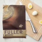  Kunst Nieuw, La Loie Fuller Modern Dancer Theedoek (Quarter Fold)