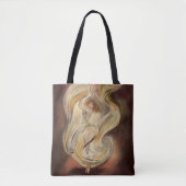  Kunst Nieuw, La Loie Fuller Modern Dancer Tote Bag (Voorkant)