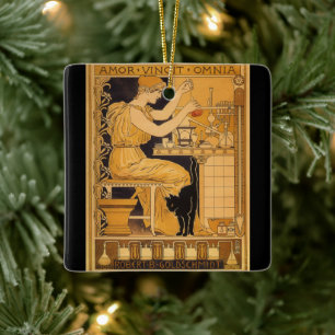  kunst Nieuw, liefde verovert alle wetenschappers Keramisch Ornament