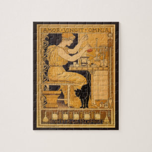 kunst Nieuw, liefde verovert alle wetenschappers Legpuzzel