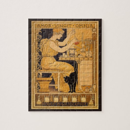  kunst Nieuw, liefde verovert alle wetenschappers Legpuzzel (Verticaal)