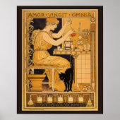  kunst Nieuw, liefde verovert alle wetenschappers Poster (Voorkant)