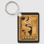  kunst Nieuw, liefde verovert alle wetenschappers Sleutelhanger (Voorkant)