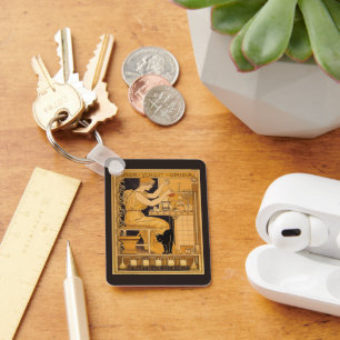 kunst Nieuw, liefde verovert alle wetenschappers Sleutelhanger