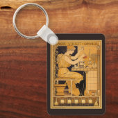  kunst Nieuw, liefde verovert alle wetenschappers Sleutelhanger (Voorkant)