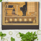 kunst Nieuw, liefde verovert alle wetenschappers Theedoek (Gevouwen)