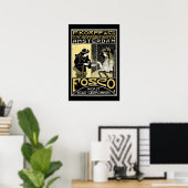  kunst Nieuw-Nederlands chocolade AD Poster (Thuiskantoor)