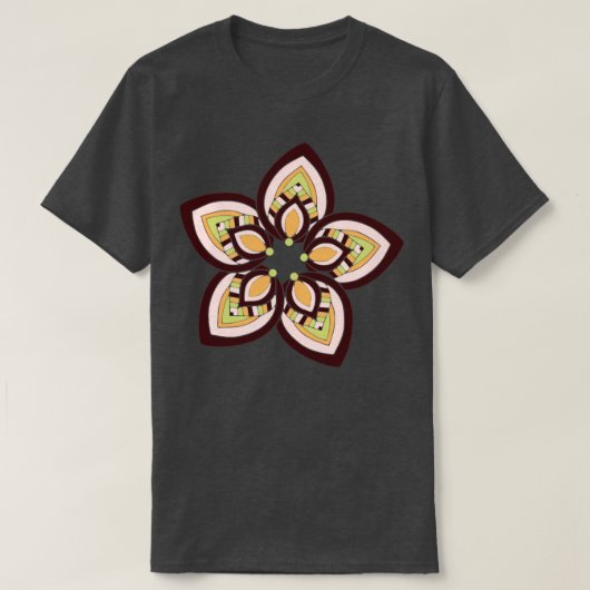 Kunst Nieuw  stijlontwerp T-shirt (Design voorkant)