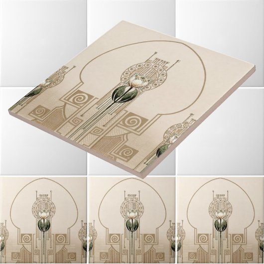  kunst Nieuw - Tulps Frieze Tegeltje