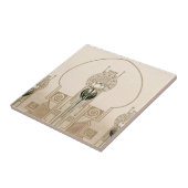  kunst Nieuw - Tulps Frieze Tegeltje (Zijkant)