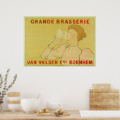  kunst Nieuw-Zeeland Beer en Poster (Keuken)