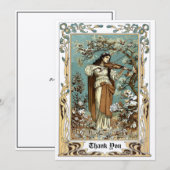  kunst Nieuw-Zeeland die Violin speelt Bedankkaart (Voorkant / Achterkant)