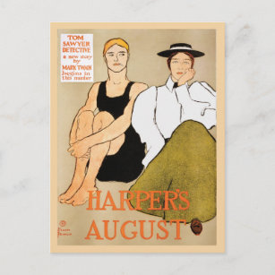  kunst Nieuw-Zeeland in het tijdschrift Augustus Briefkaart