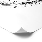  Kunst Nieuw-Zeeland - Sjabloon Iris Poster (Hoek)