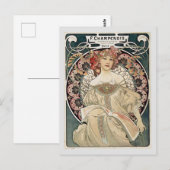  Kunst Nieuwe Alphonse Mucha Kunst schilderen Briefkaart (Voorkant / Achterkant)