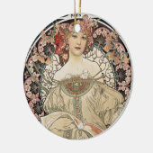 Kunst Nieuwe Alphonse Mucha Kunst schilderen Keramisch Ornament (Links)