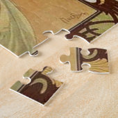 Kunst Nieuwe Alphonse Mucha Kunst schilderen Legpuzzel (Zijkant)
