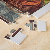  Kunst Nieuwe Alphonse Mucha Kunst schilderen Legpuzzel (Zijkant)