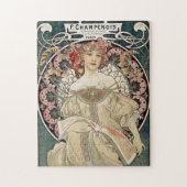  Kunst Nieuwe Alphonse Mucha Kunst schilderen Legpuzzel (Verticaal)