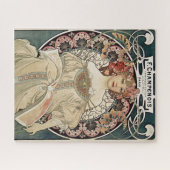  Kunst Nieuwe Alphonse Mucha Kunst schilderen Legpuzzel (Horizontaal)