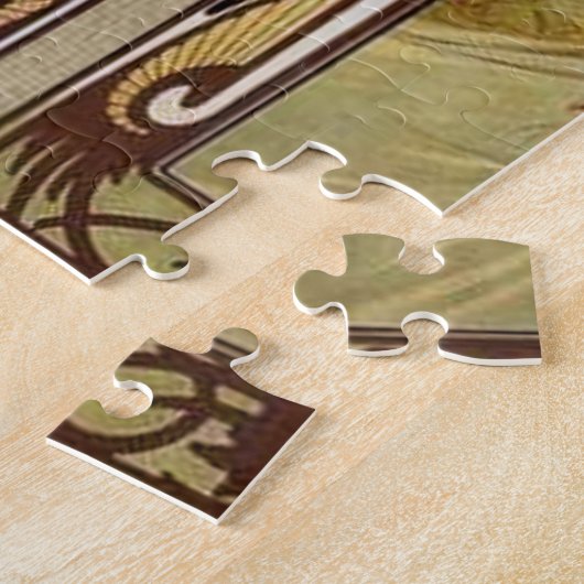  Kunst Nieuwe Alphonse Mucha Kunst schilderen Legpuzzel (Zijkant)