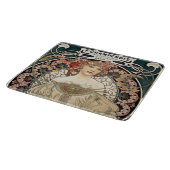 Kunst Nieuwe Alphonse Mucha Kunst schilderen Snijplank (Hoek)