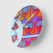 Kunst nieuwe bloem  bloem Victoriaans Ronde Klok (Hoek)