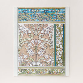 Kunst nieuwe bloem textielbloem legpuzzel