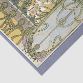 Kunst nieuwe bloemen alphonse mucha florale kunst tissuepapier (Detail)