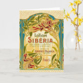 Kunst nieuwe bloemige schoonheidsreclame kaart (Gele Bloem)